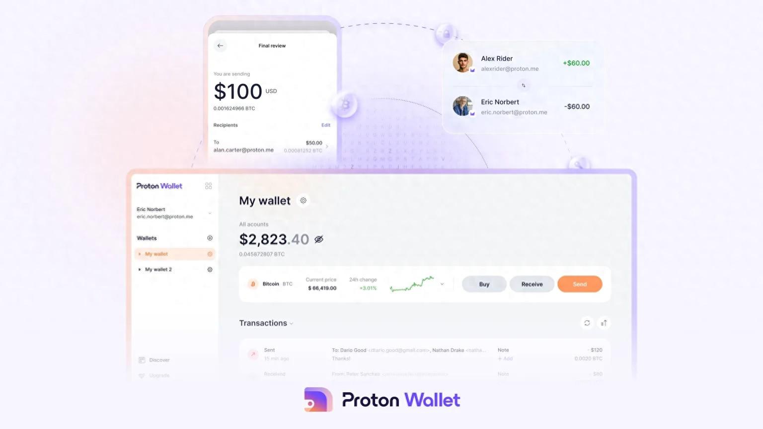 Proton 发布 Proton Wallet 自托管比特币钱包，加密技术开发商的新举措