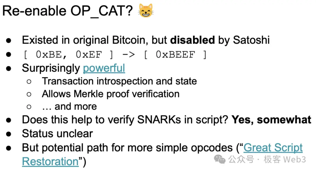 如何实现比特币支持 ZK：从 OP_CAT 到状态证明和 BitVM 的探索